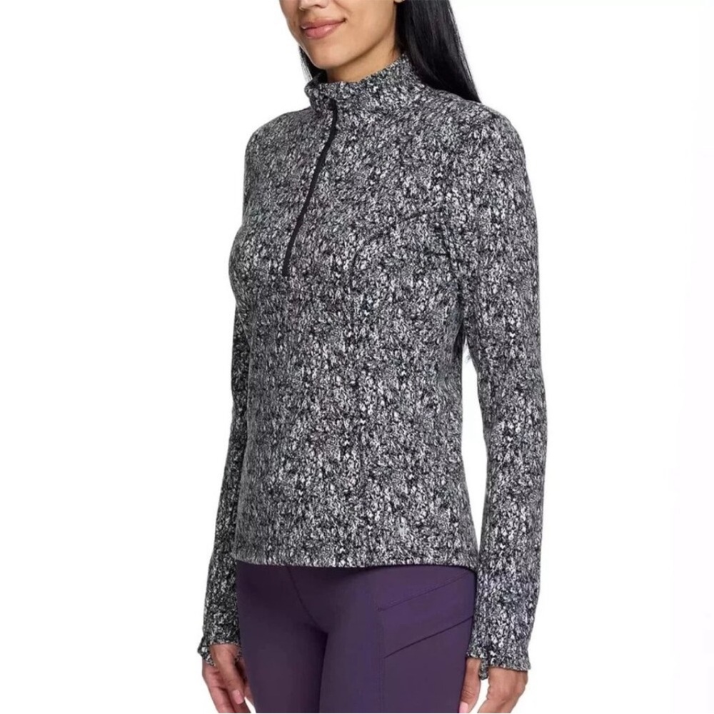 NWT Spyder Active Fleece Half Zip Athletic Pullover Sweatshirt